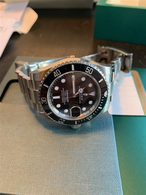 Wts Rolex Submariner 116610 Ln Black Dial Ceramic Bezel Box And