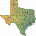 Lista 91+ Imagen Mapa De Texas Con Ciudades Y Pueblos Actualizar