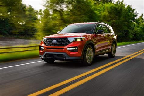 2022 Ford Explorer Adds St Line More Power New Colors And More