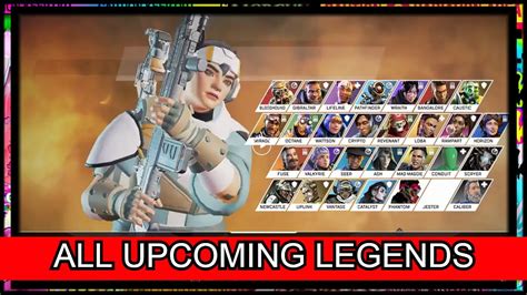 All Leaked Legends In The Next 9 Seasons Of Apex Legends Wgameplay