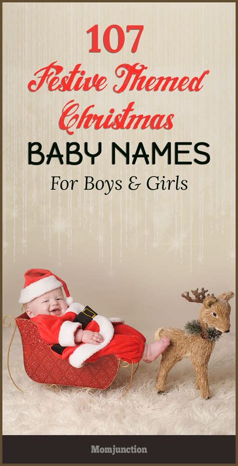 107 Festive Themed Christmas Baby Names For Boys And Girls Christmas