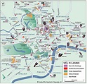 medios de informacion: Mapa de la ciudad de Londres
