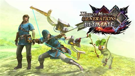 Monster Hunter Generations Ultimate Switch Terá Conteúdos De Zelda