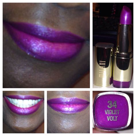 This Milani Lipstick Is In 34 Violet Volt I Like It But I Made It Much
