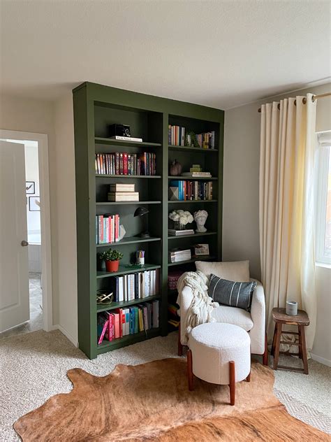 Easy Ikea Billy Bookcase Built In Hack — Abigail Amira Home