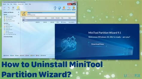 How To Uninstall Minitool Partition Wizard
