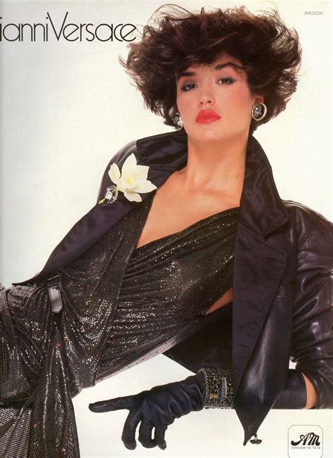 Versace 80s Fashion Janice Dickinson Fashion Poses