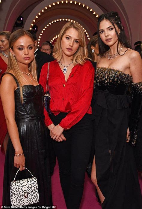 Lady Amelia Windsor Shows Off Legs In Racy Pvc Dress At Glitzy Dinner
