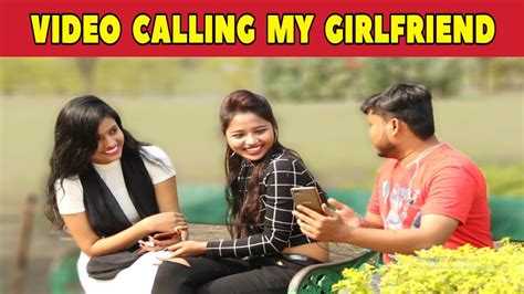 video calling my hot girlfriend prank on cute girl s prank in india bengali prank kkf