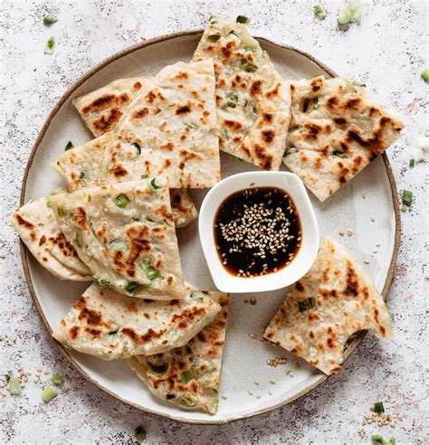 Chinese Scallion Pancakes With Step By Step Photos Kirbie S Cravings
