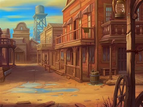 Wild West Background Wild West Old West Town Old Western Towns