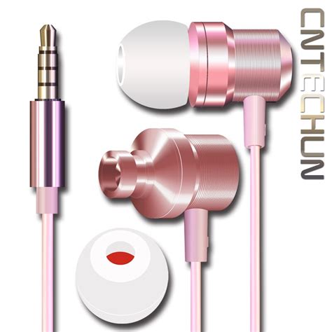 Cntechun Heavy Bass Stereo Luxe Earphone Metal Crafted Refined Look