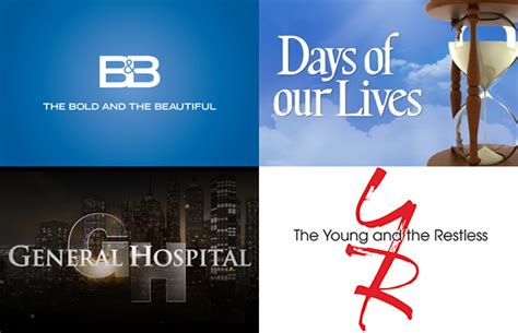 All Four Daytime Soaps Renewed The Tv Watercooler