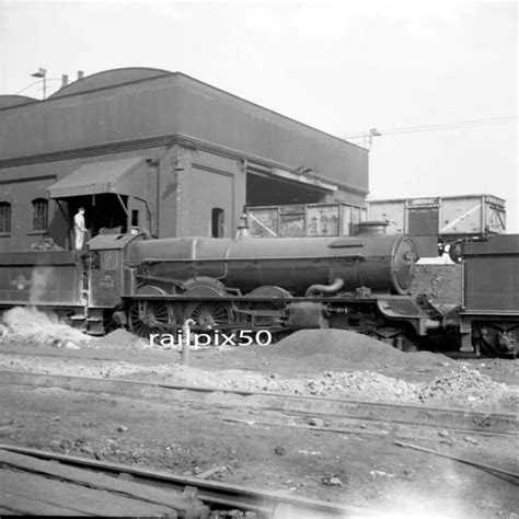 Original Larger Railway Negative Ra76 King Class Steam Loco 6021
