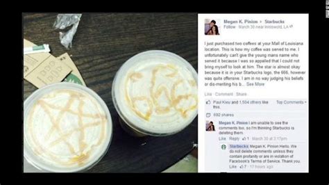 Satanic Symbols In Womans Starbucks Cnn Video