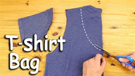 How To Make A T Shirt Bag Youtube