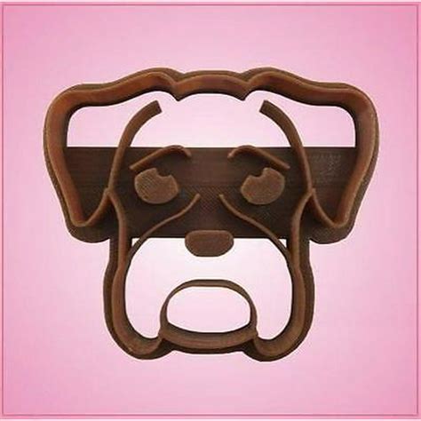 Embossed Boxer Cookie Cutter