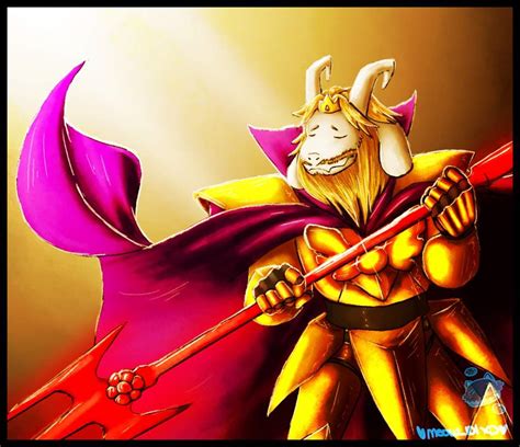 👑king Asgore Fan Art 🖌 Undertale Amino