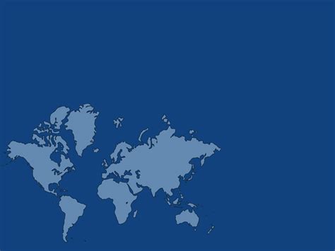Blue Maps Of World Ppt Backgrounds Blue Maps Of World Ppt Photos Blue