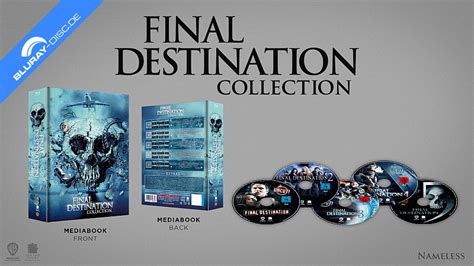 Final Destination Collection 5 Filme Set Limited Bigbook Mediabook