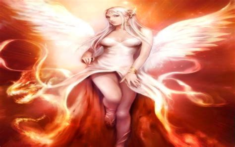 angel of fire angel warrior fantasy women fantasy art