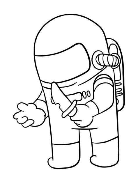 Among Us Impostor Coloring Pages Printable Coloring Pages Among Us