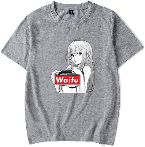 Anime Waifu Lustiges T Shirt Kawaii Logo Senpai T Shirt Harajuku Kurzarm Baumwolle Tops Für