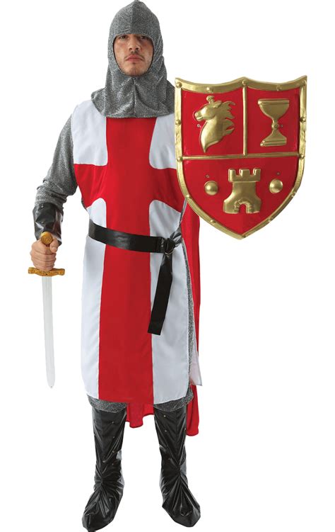 Adult Knight Crusader Costume Uk