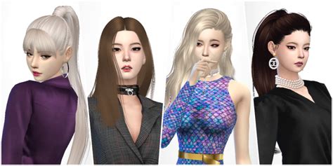 The Sims 4 Blackpink 4 สาว 3 Styles พาลูกๆมาแต่งตามใจ จินตนาการสำคัญ