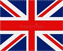 Bandeira Da Grã-bretanha. Símbolo Do Reino Unido. Vetor Ilustração ...