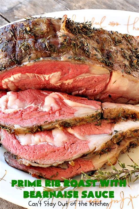 That means if you plan to serve fat cap or lid: Prime Rib Roast with Bearnaise Sauce - Can't Stay Out of the Kitchen
