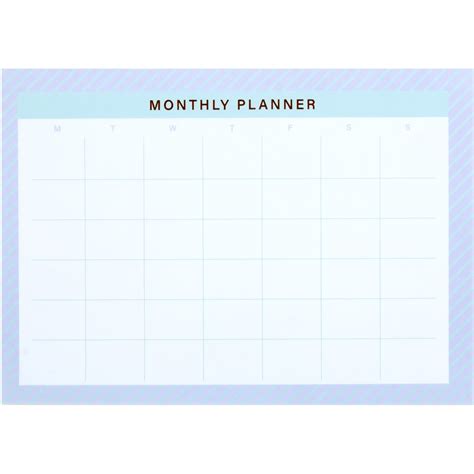 Monthly Planner A4 60 Sheets Big W