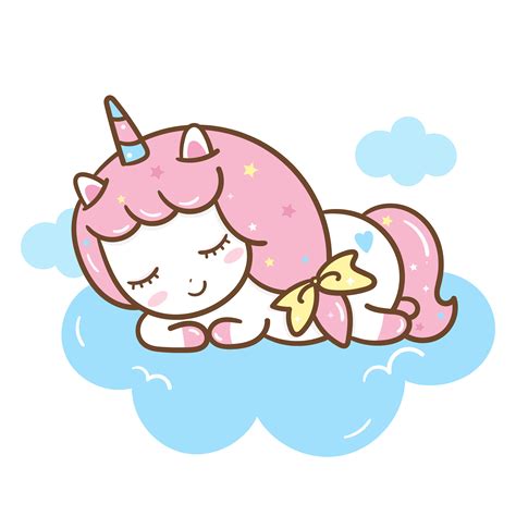 Top 109 Cartoon Unicorn Sleeping Unicorn