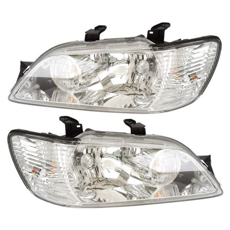 Mitsubishi Lancer Headlight Assembly Pair Oem And Aftermarket