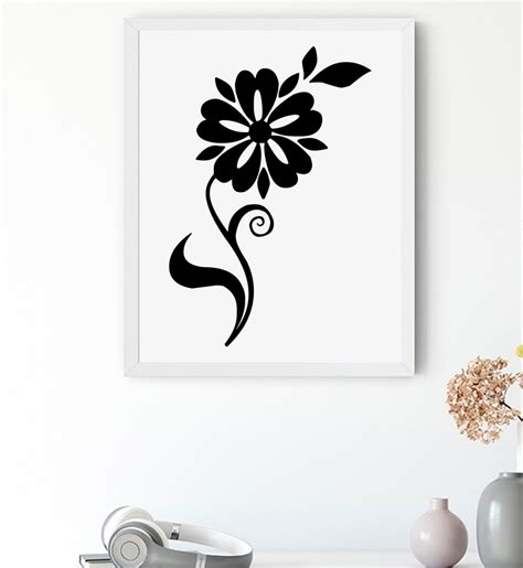 Flower Printable Wall Art Beautiful Flower Prints Floral Etsy