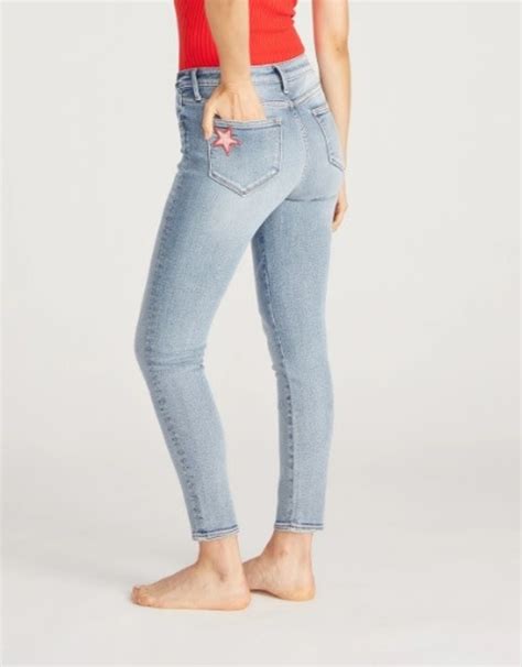 Driftwood Jackie High Rise Jeans With Stars Pretty Please Houston Pretty Please Boutique And Ts