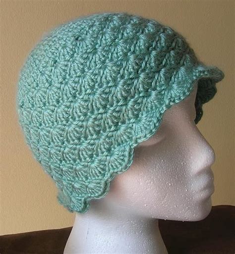 Shell Stitch Earflap Hat Free Crochet Pattern Crochet Hats Crochet