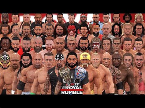 Wwe K The Royal Rumble Match Youtube