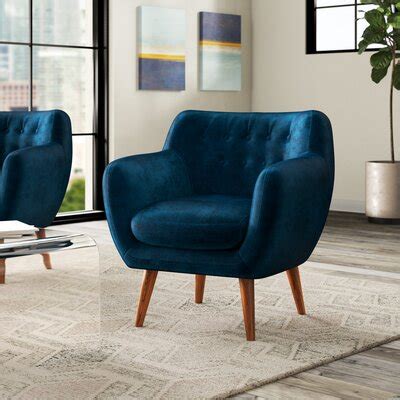 When you buy a gold flamingo anika 33'' wide tufted online from wayfair, we make it as easy as possible for you to find out when your product will be delivered. Blue & White Accent Chairs You'll Love in 2019 | Wayfair