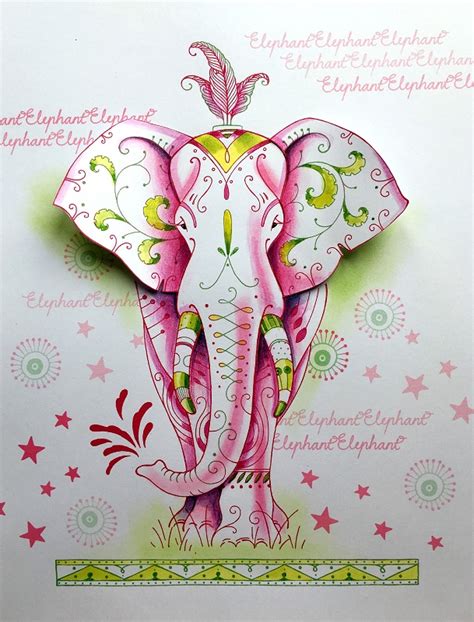 Pink Ink Designs A5 Clear Stamp Set Elephant
