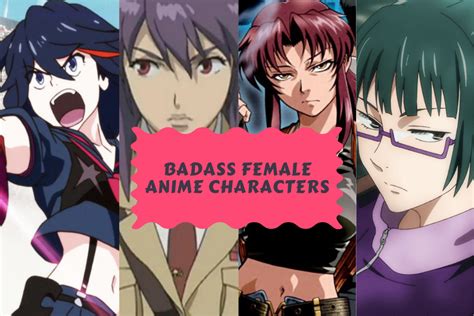 Badass Female Anime Characters Anime Pattern