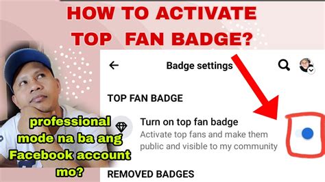How To Activate Top Fan Badge In Your Professional Facebook Account