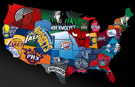 All Sizes Nba Fan Map Flickr Photo Sharing