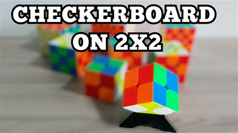 How To Make Checkerboard Pattern On 2x2 Youtube