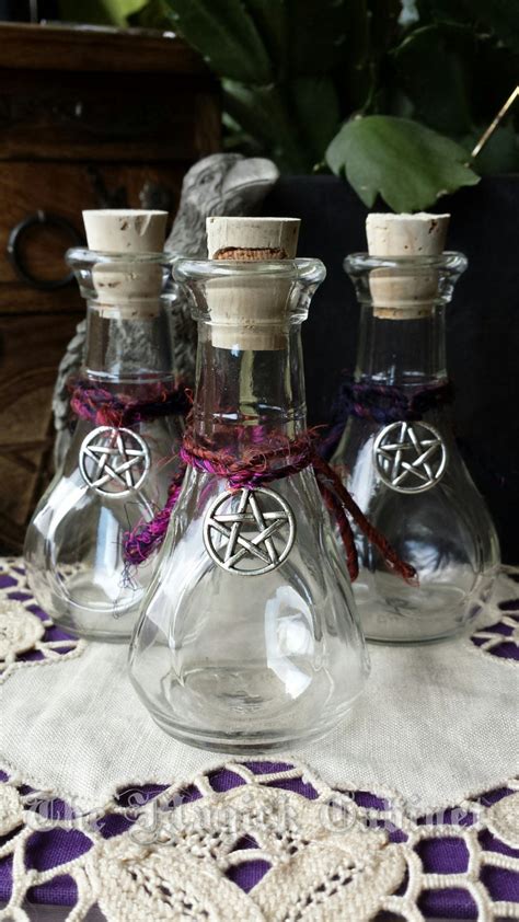 Spell Bottles Witch Bottle Potion Bottle Pagan By Themagickcabinet