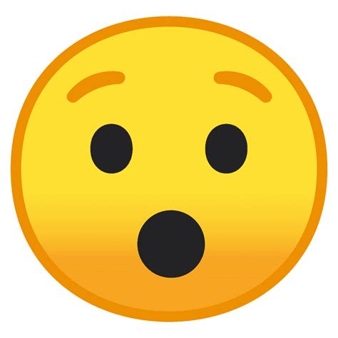 Hushed Face Emoji Clipart Free Download Transparent Png Creazilla