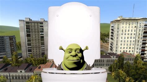 Skibidi Shrek Toilet With Maybe Best Toilet Rain Sound In 1 Hour Not