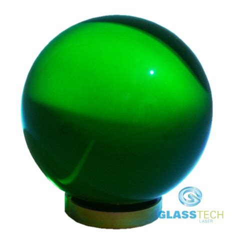 Colour Balls Special Balls Green Glass Ball 30 Mm Glass