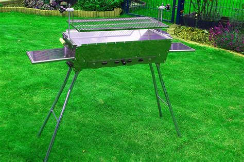 Stainless Steel Barbecue Stand Uk Garden And Outdoors