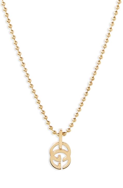 Gucci Double G Pendant Necklace Nordstrom